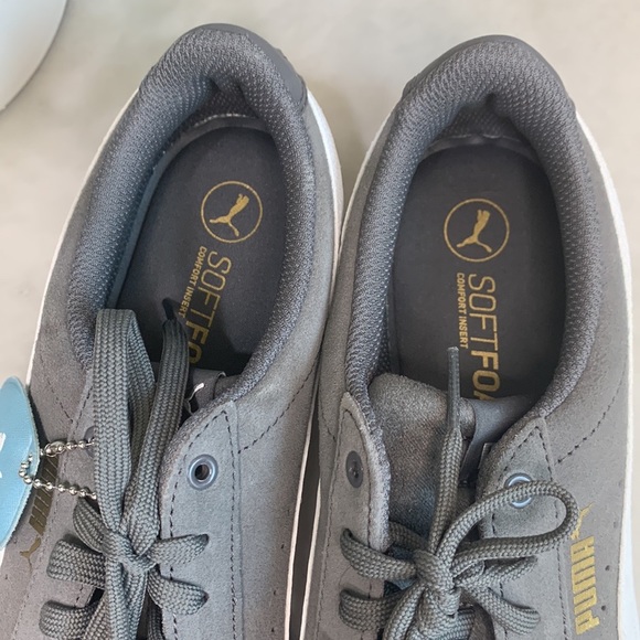 NWOT Puma Women’s Soft Foam Gray & White Sneakers (Size 9) - Picture 5 of 5